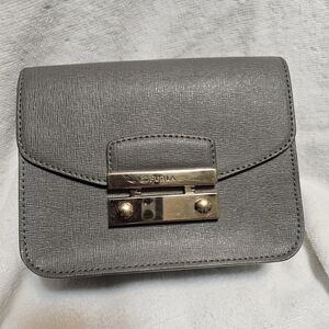 Furla Dark GREEN/GRAY Crossbody Bag